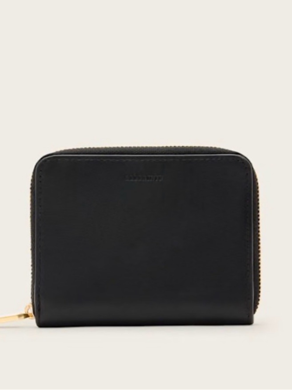 All Saints Lena Hex Zip Wallet Leather